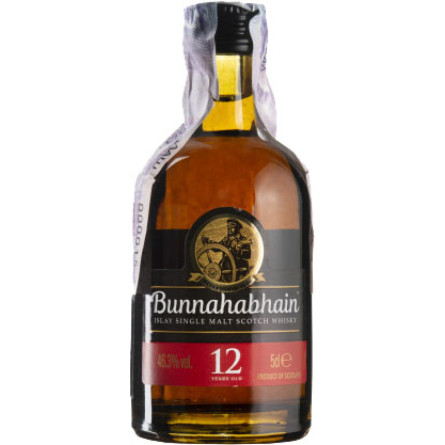 Виски Bunnahabhain 12 y.o. 0.05 л 46.3%