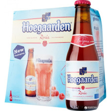 Упаковка пивного коктейлю HoeGaarden Rosee 3% 0.25 л x 6 шт. mini slide 1