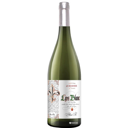 Вино Aujoux Lys Blanc біле сухе 0.75 л 11.5% slide 1