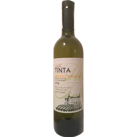 Вино Villa Tinta Gewurztraminer 2018 біле сухе 0.75 л 11-13%