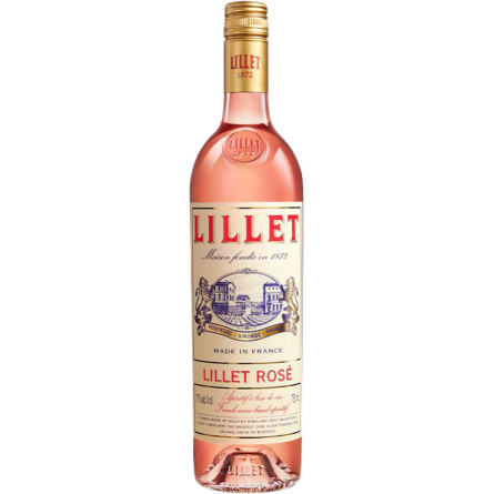 Аперитив на основі вина Lillet Rose 0.75 л 17%