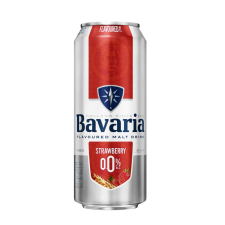 Упаковка пива Bavaria Malt Strawberry безалкогольное светлое фильтрованное 0% 0.5 л х 24 шт mini slide 1