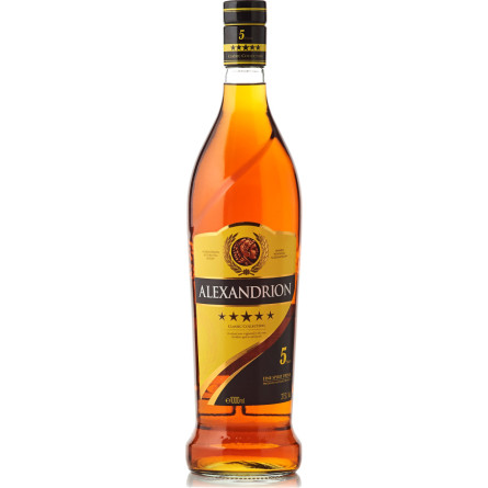 Крепкий алкогольный напиток Alexandrion 5* 1 л 37.5% slide 1