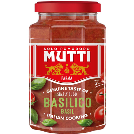 Томатний соус Mutti з базиліком 400 г