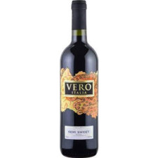 Вино Botter Vero Italia Rosso Medium d'Italia червоне ПСЛ червоне напівсолодке 0.75 л 11% mini slide 1
