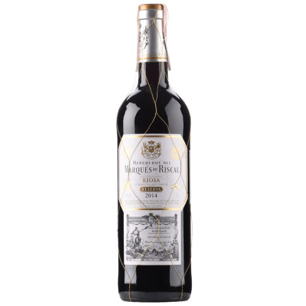 Вино Marques de Riscal Reserva красное сухое 0.75 л 13.5%