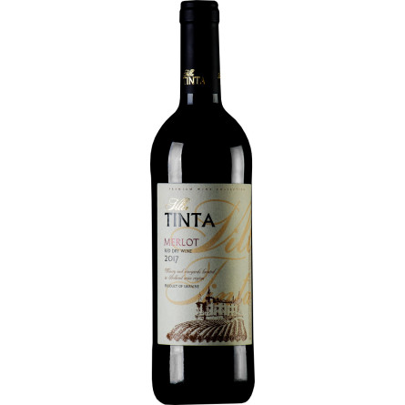 Вино Villa Tinta Merlot красное сухое 0.75 л 11-13%