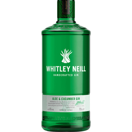 Джин Whitley Neill Алоэ & Огурец 0.7 л 43%