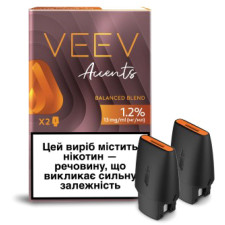 Картридж для POD систем VEEV Accents Balanced Blend 39 мг 1.5 мл 2 шт mini slide 1