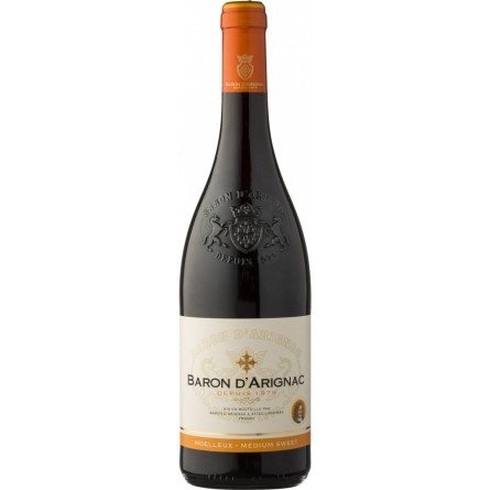 Вино Baron dArignac красное полусладкое 0.75 л 12%