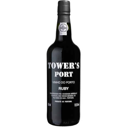 Портвейн Tower's Port Vinho do Porto Ruby сладкий 0.75 л 19.5%