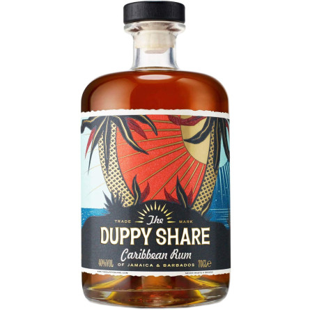 Ром The Duppy Share Caribbean Golden Rum 0.7 л, 40%