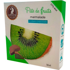 Мармелад SHOUD'E Pate de Fruits Ківі в шоколаді 100 г mini slide 1