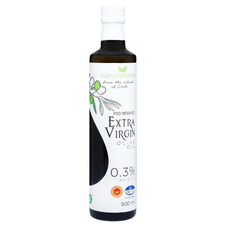Олія оливкова першого віджиму Naturaлisimo (0.3%) 0,5л