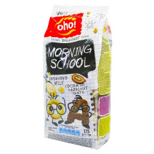 Сніданок сухий Oho Morning School зі згущеним молоком, какао зі смаком фундуку 175г mini slide 1
