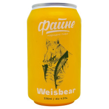 Пиво Файне Witbier світле нефільтроване 4,5% 0,33л mini slide 1