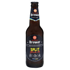 Пиво Волынский Бровар Split светлое нефильтрованное 4% 0,35л mini slide 1