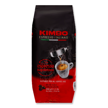 Кава зернова Kimbo Espresso Napoletano смажена