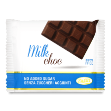 Шоколад молочний Zaini без цукру mini slide 1