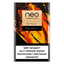 Стіки тютюновмісні Neo Demi Rich Tobacco 20шт mini slide 1