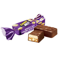 Цукерки Roshen Candy Nut карамель з арахісом та хрустким рисом mini slide 1