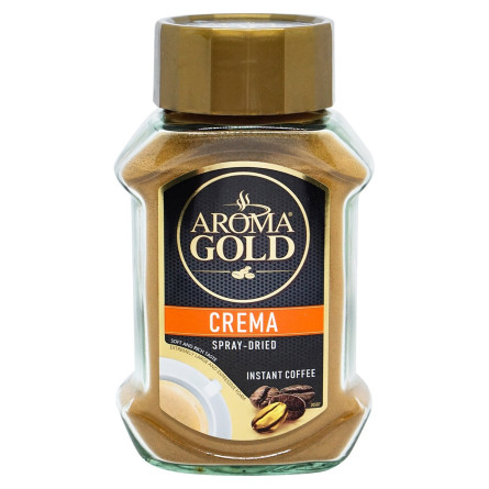 Кофе Aroma Gold Crema растворимый 80г