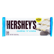 Шоколад Hershey's білий з печивом та кремом 43г mini slide 1