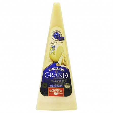 Сыр Rokiskio Grand твердый 24 месяца вызревания 37% 180г