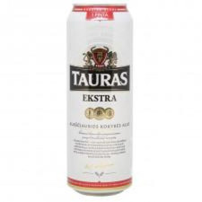 Пиво Tauras Extra светлое фильтрованное 5,2% 0,5л mini slide 1