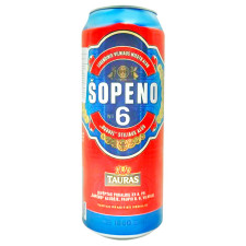 Пиво Sopeno Tauras №6 0,5л mini slide 1