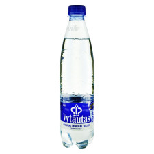 Вода Вітаутас газована лікувально-столова пластикова пляшка 500мл Литва mini slide 1