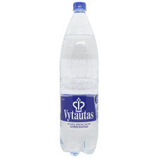 Вода Витаутас газированная лечебно-столовая пластиковая бутылка 1500мл Литва mini slide 1