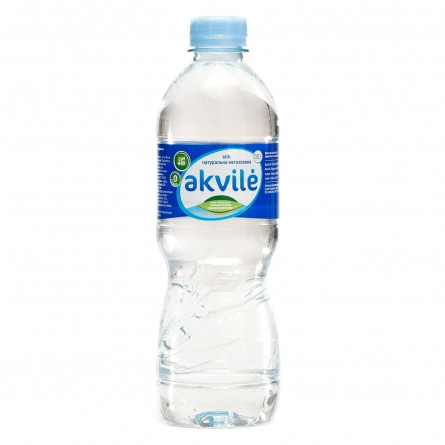 Вода Akvile негазированная минеральная 0,5л