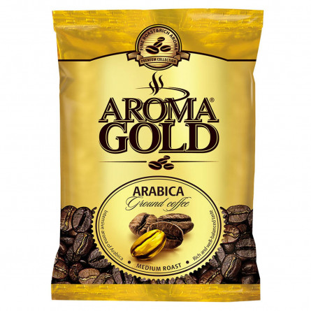 Кава Aroma Gold Arabica мелена 80г slide 1