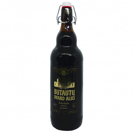 Пиво Butautu dvaro alos sokolado темне 6% 1л