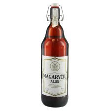 Пиво Magaryciu Alus напівтемне нефільтроване 5,8% 1л mini slide 1