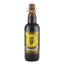 Пиво Kanapinis темное нефильтрованное 5,3% 1л mini slide 1
