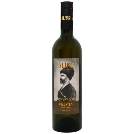 Вино Aliko Wine Ркацители столовое белое сухое 9,4-14% 0,75л