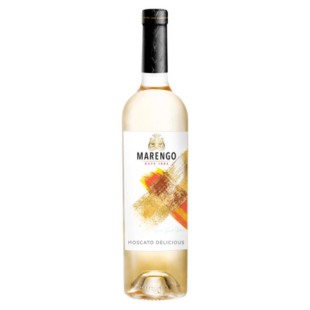 Вино Marengo Moscato Delicious біле напівсолодке 9-12% 0,75л