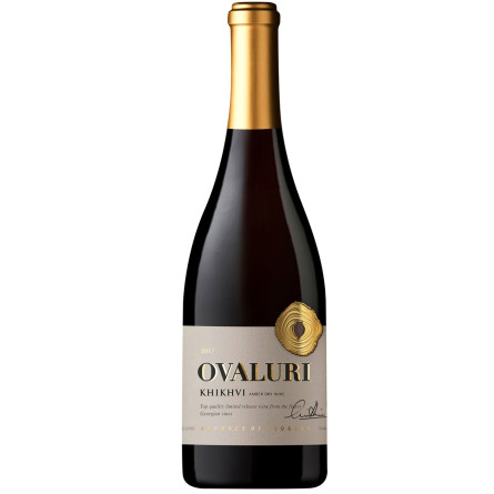 Вино Ovaluri Khikhvi белое сухое 12,6% 0,75л