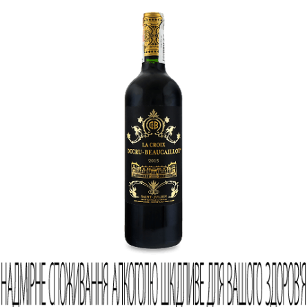 Вино La Croix Ducru-Beaucaillou Saint-Julien 2015 slide 1
