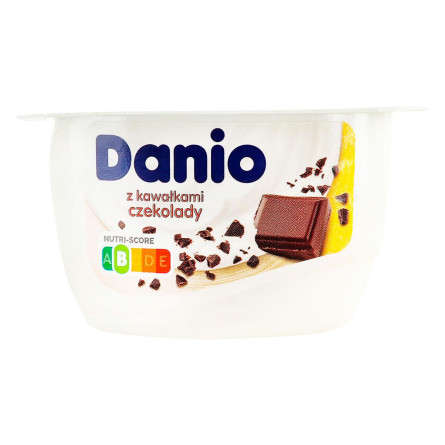 Десерт сирковий Danio з шоколадною крихтою 130г slide 1