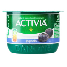 Біфідойогурт Activia лохина 2,9% 120г mini slide 1