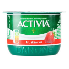 Біфідойогурт Activia полуниця 2,9% 120г mini slide 1