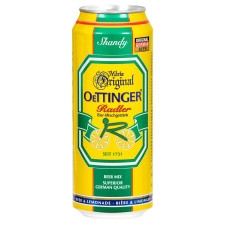 Напиток Oettinger Radler пивной 2,5% 0,5л mini slide 1