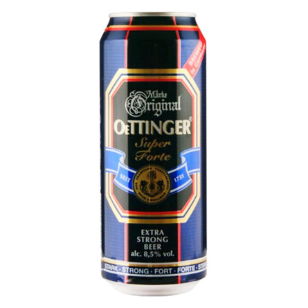 Пиво Oettinger Super Forte 8,5% 0,5л slide 1