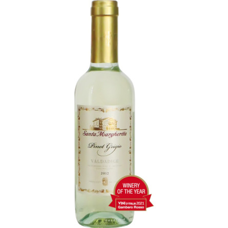 Вино Santa Margherita Pinot Grigio DOC белое сухое 0.375 л 12.5%
