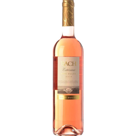 Вино Codorniu Bach Rosado Semi-Dulce рожеве напівсолодке 0.75 л 13.5%