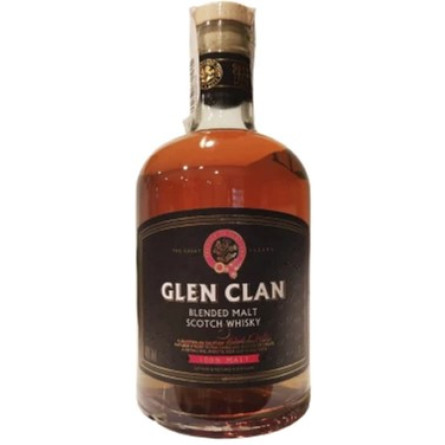Виски Glen Clan 100% malt 40% 0.7 л