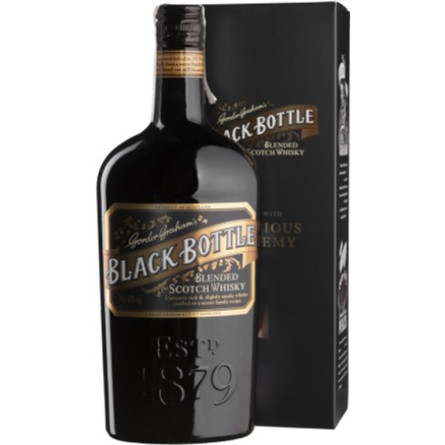 Виски Black Bottle 0.7 л в подарочной упаковке 40%